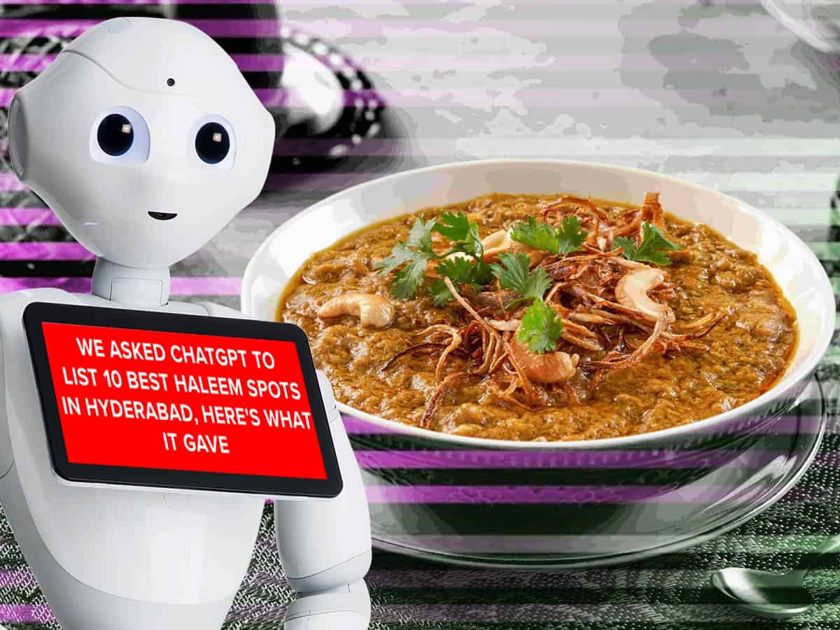 ChatGPT lists 10 best Haleem spots in Hyderabad ahead of Ramzan