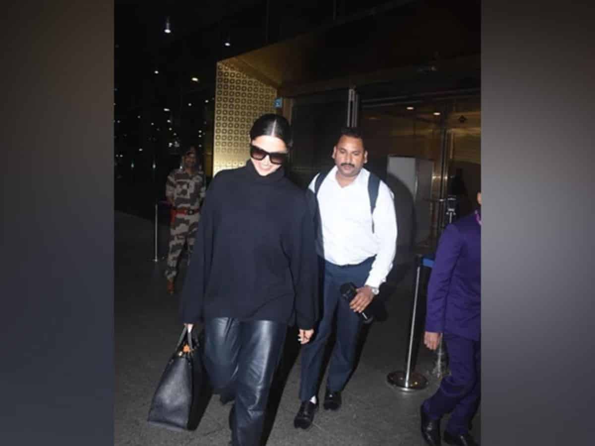 Deepika Padukone back in India after presenting at Oscars; nails airport look