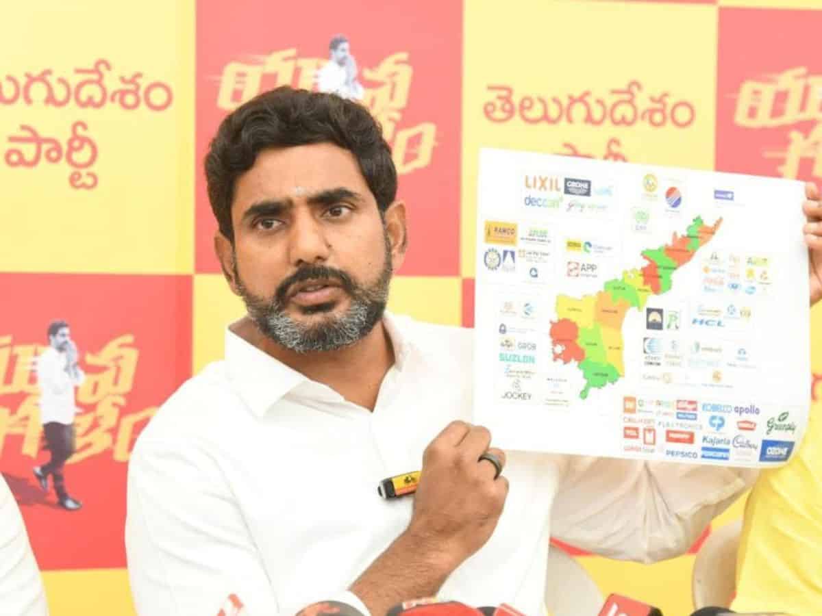 'Mad man ruling Andhra Pradesh': Nara Lokesh slams CM Jagan