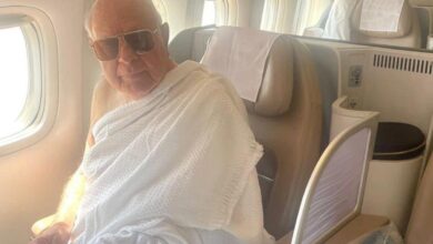 Farooq Abdullah leaves for Saudi Arabia to perform Umrah