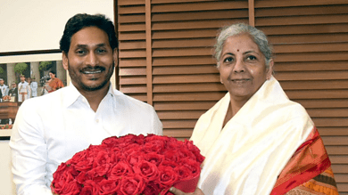 AP CM Jagan meets Nirmala Sitharaman; seeks early clearance of pending funds