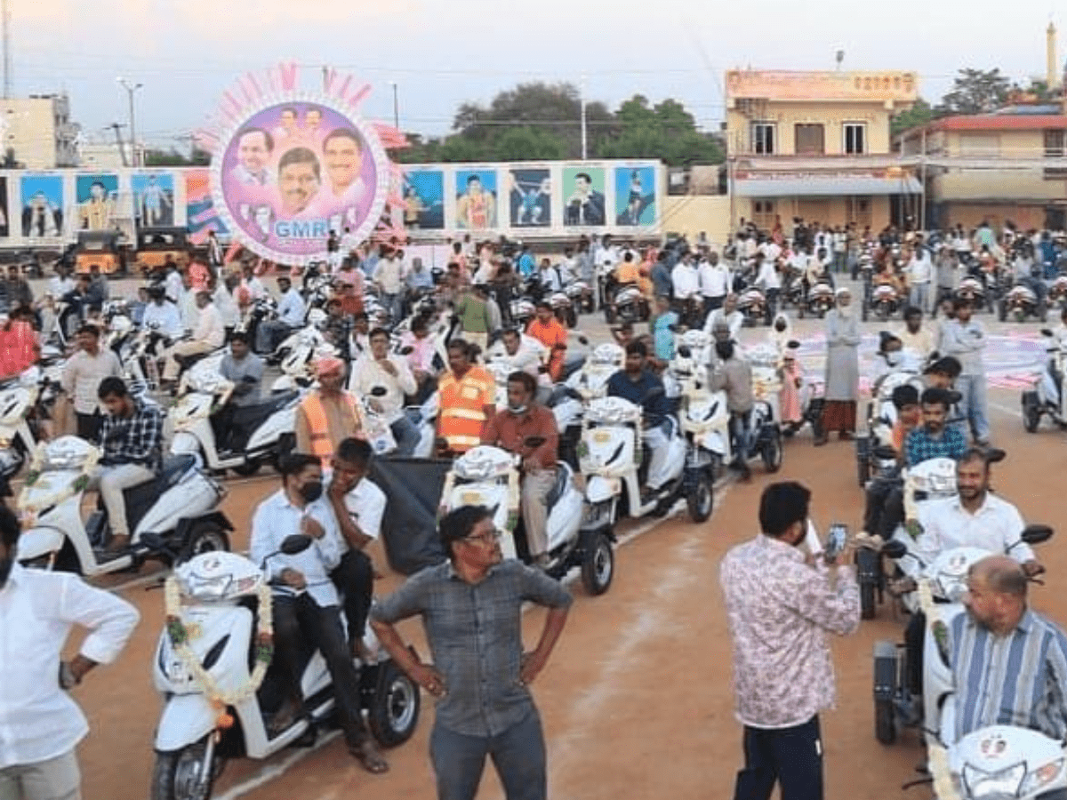 Hyderabad: 250 three-wheelers distributed to physically challenged in Patancheru