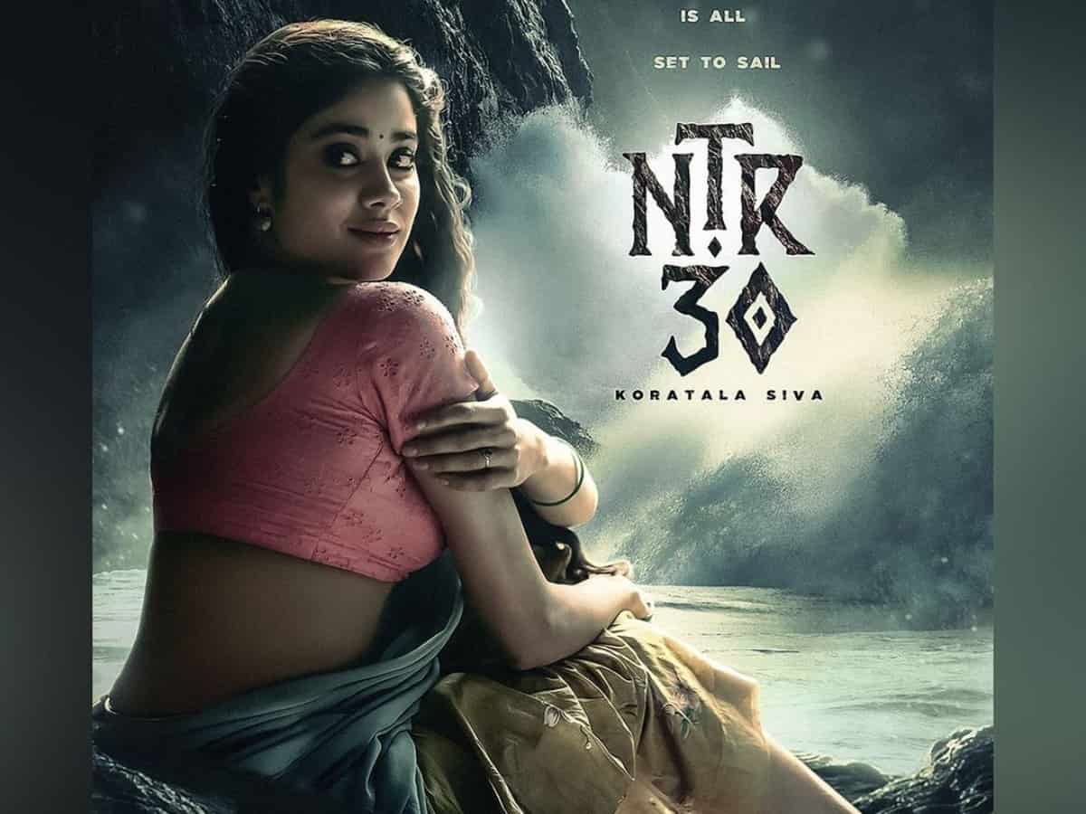 Janhvi Kapoor shares Telugu debut 'NTR 30' first look on her birthday