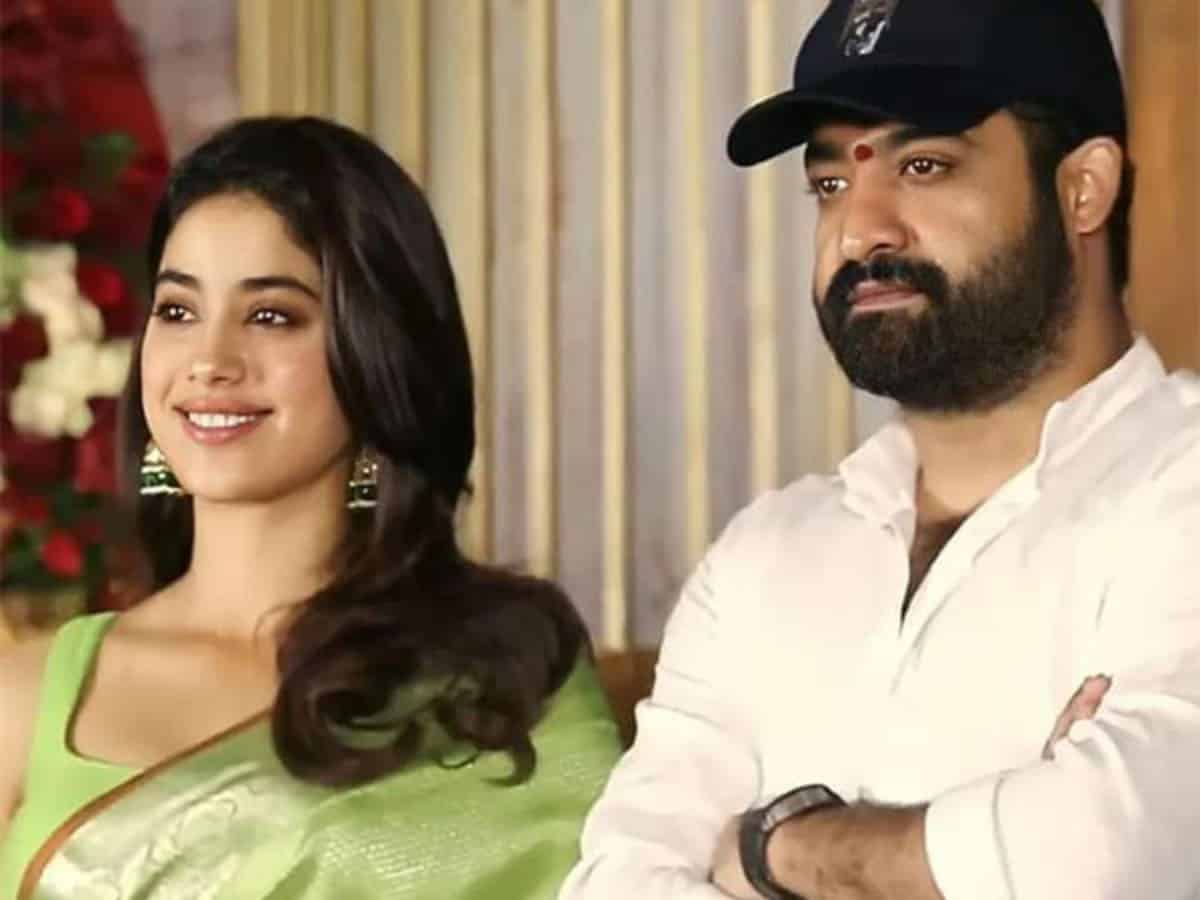 Jr NTR, Janhvi Kapoor begin shooting for 'NTR 30', SS Rajamouli attends launch ceremony