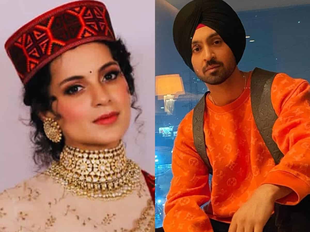 Kangana takes a dig at Diljit, warns he'll be arrested for 'supporting' Khalistanis
