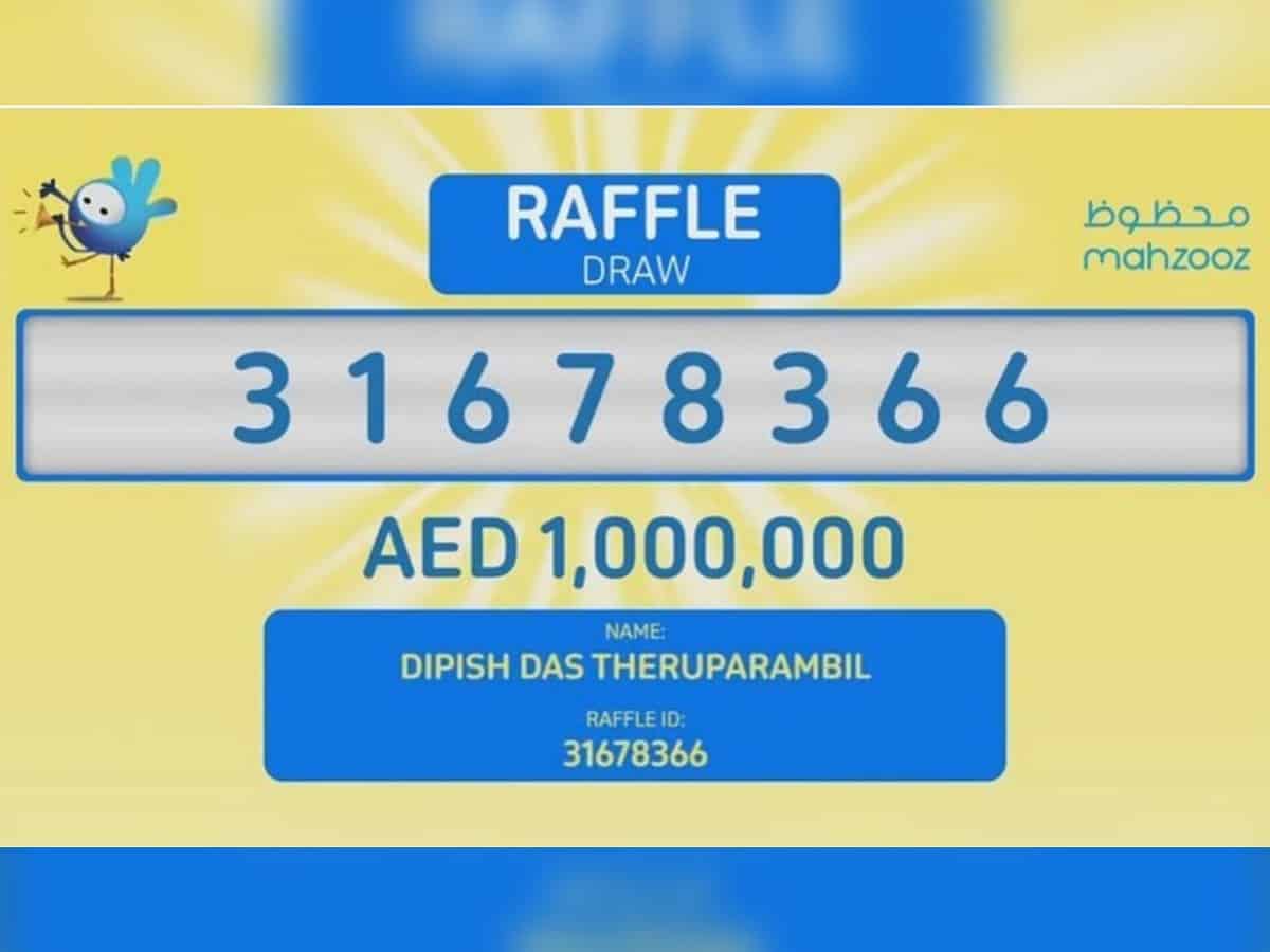 UAE: Indian expat crowned as first 'guaranteed' weekly winner of Rs 2 crore