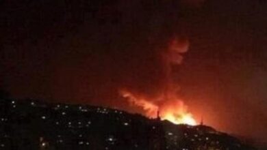 Israeli missile attack near Damascus wound 2 soldiers