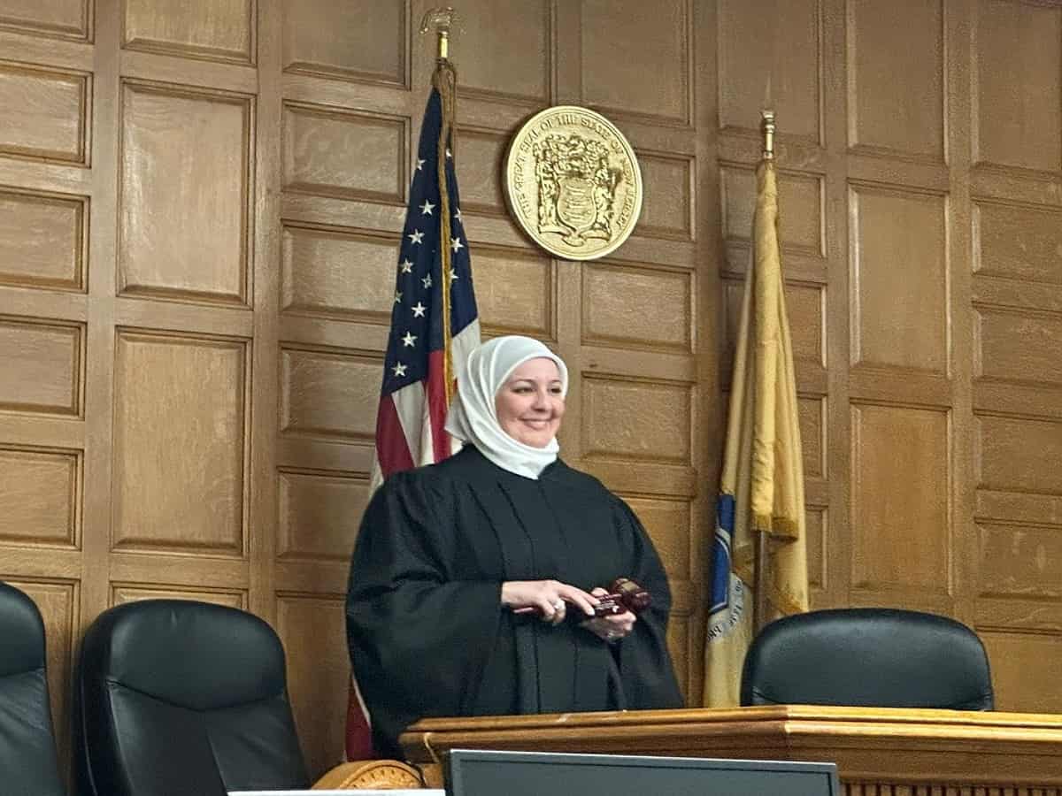 Nadia Kahf becomes first-headscarf wearing judge in New Jersey