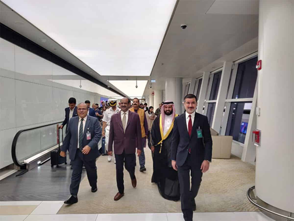 Om Birla arrives in Bahrain to attend 146th IPU assembly