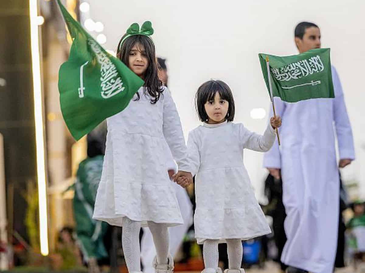 Saudi Arabia mark Flag Day for the first time