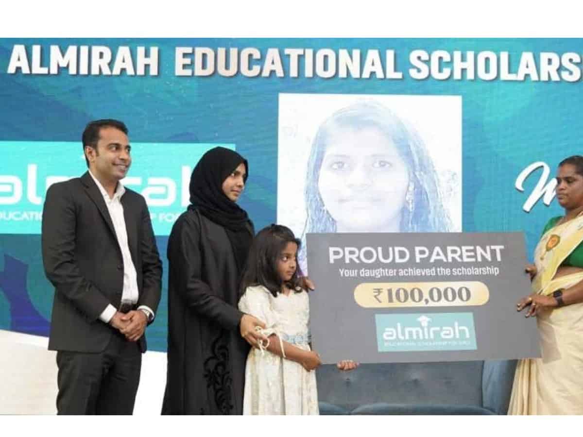 UAE: 25 Indian expats receive scholarships of Rs 1 lakh each for daughters’ education