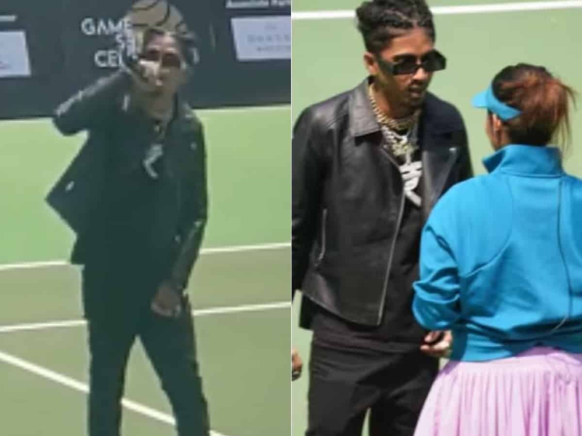 MC Stan's surprise performance at Sania Mirza's farewell in Hyderabad