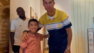 Watch: Syrian boy who survived earthquakes fulfils dream of meeting Ronaldo