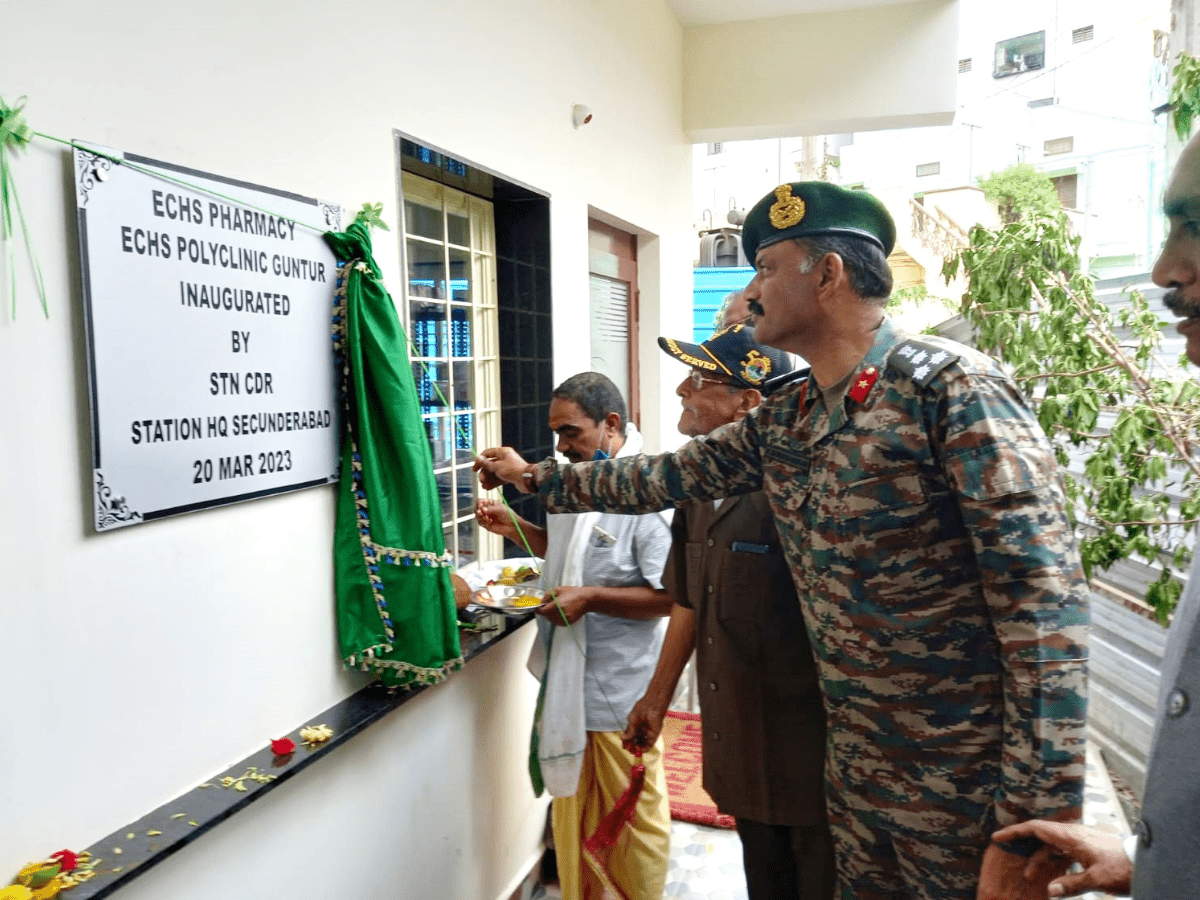 Telangana and Andhra Sub Area, Officiating General Officer Commanding, Brigadier K. Somashankar