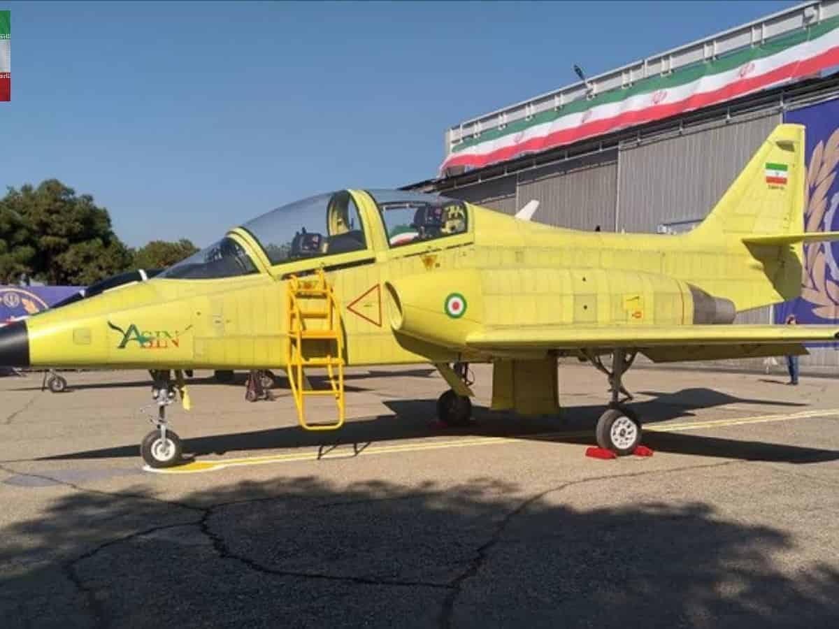 Iran unveils final prototype of indigenous jet trainer