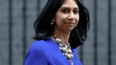 UK minister Suella Braverman's migration policy branded 'racist'