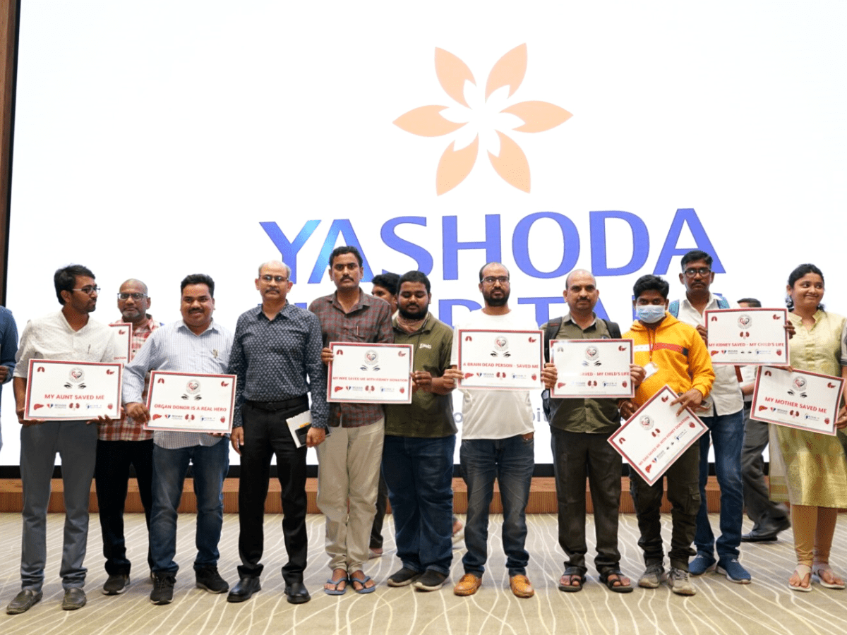 Yashoda Hospital felicitates over 50 Kidney Donor at Hi-tech City