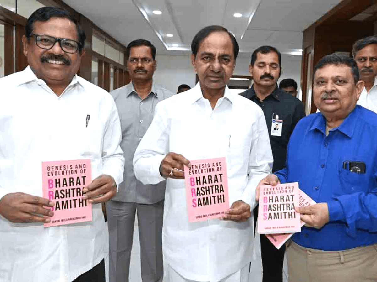 'Genesis & Evolution' of BRS: Book releases by KCR