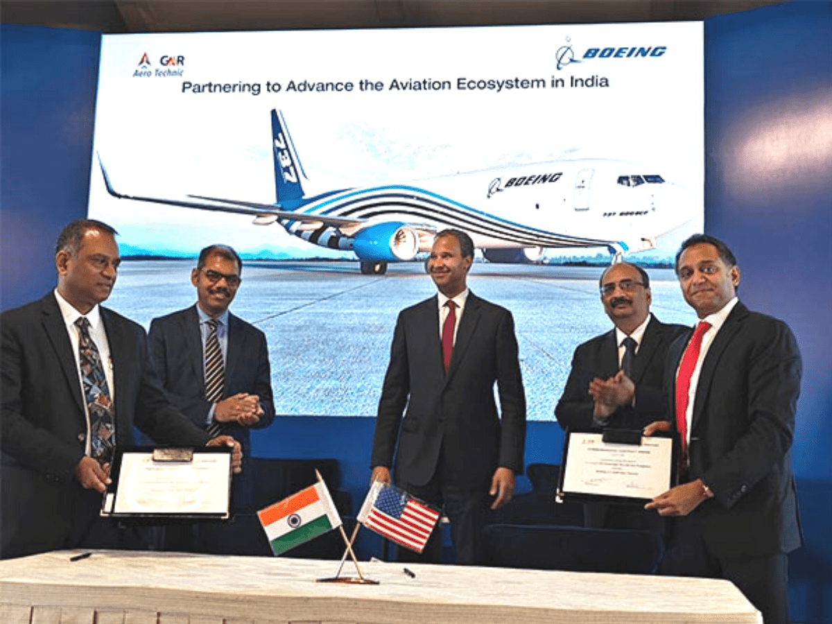 Boeing partners with GMR for freighter conversion line in Hyderabad