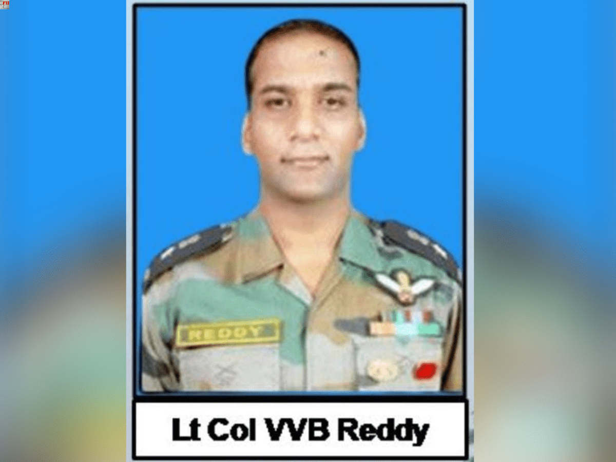 Body of Lt Col Vinay Reddy to arrive in Hyderabad