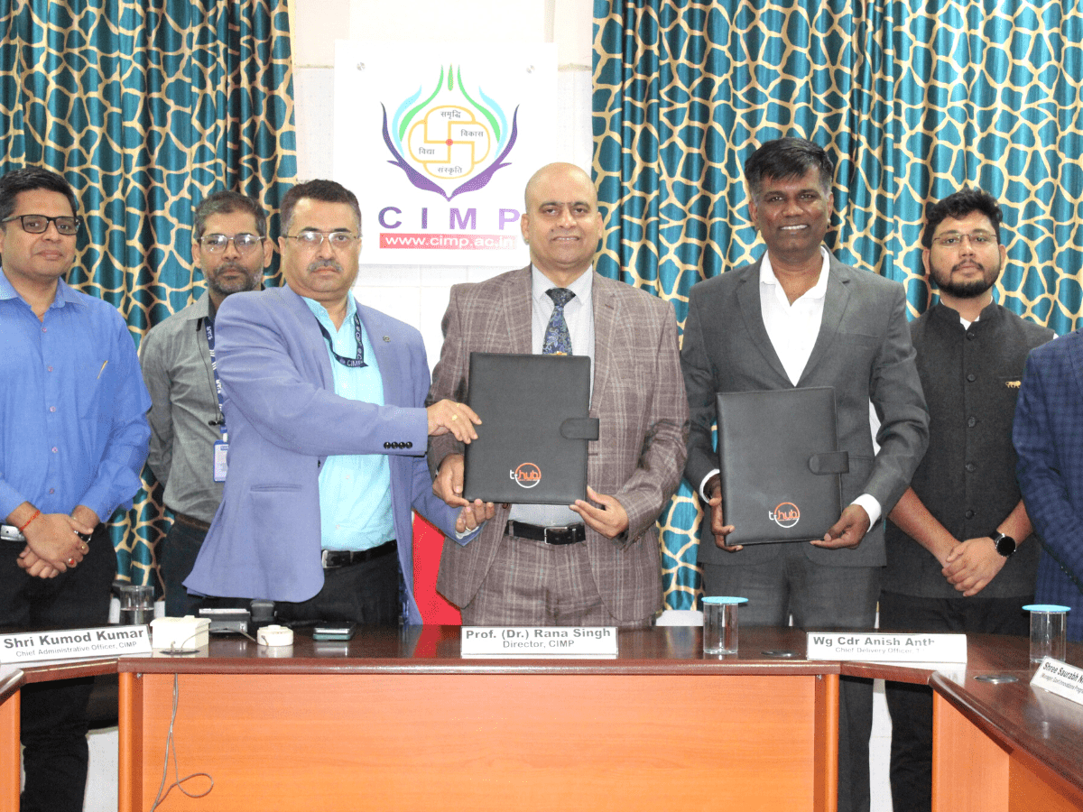 T-Hub joins hands with CIMP to boost Bihar’s entrepreneurial ecosystem