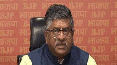 BJP leader Ravi Shankar Prasad