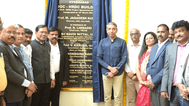 Hyderabad: Rs 7 crore worth HRDC building inaugurated at OU