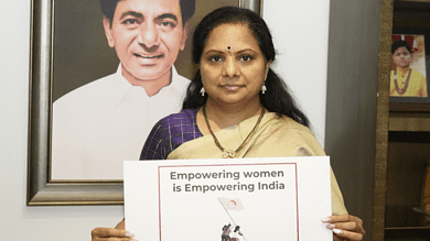 Kavitha launches poster; boost demand for Women’s Reservation Bill passage
