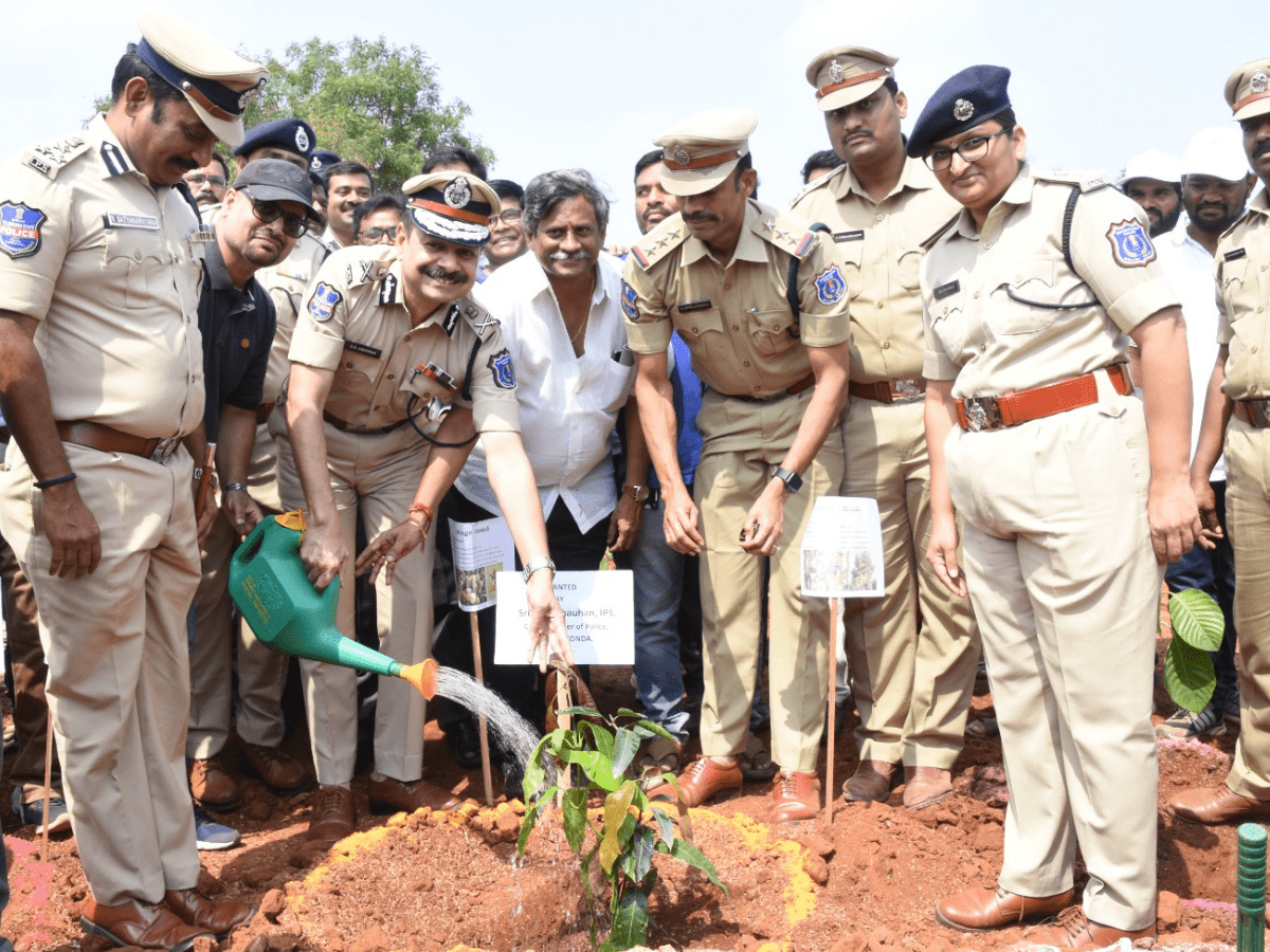 Telangana: Over 3000 saplings planted at Medipally under Green India Challenge