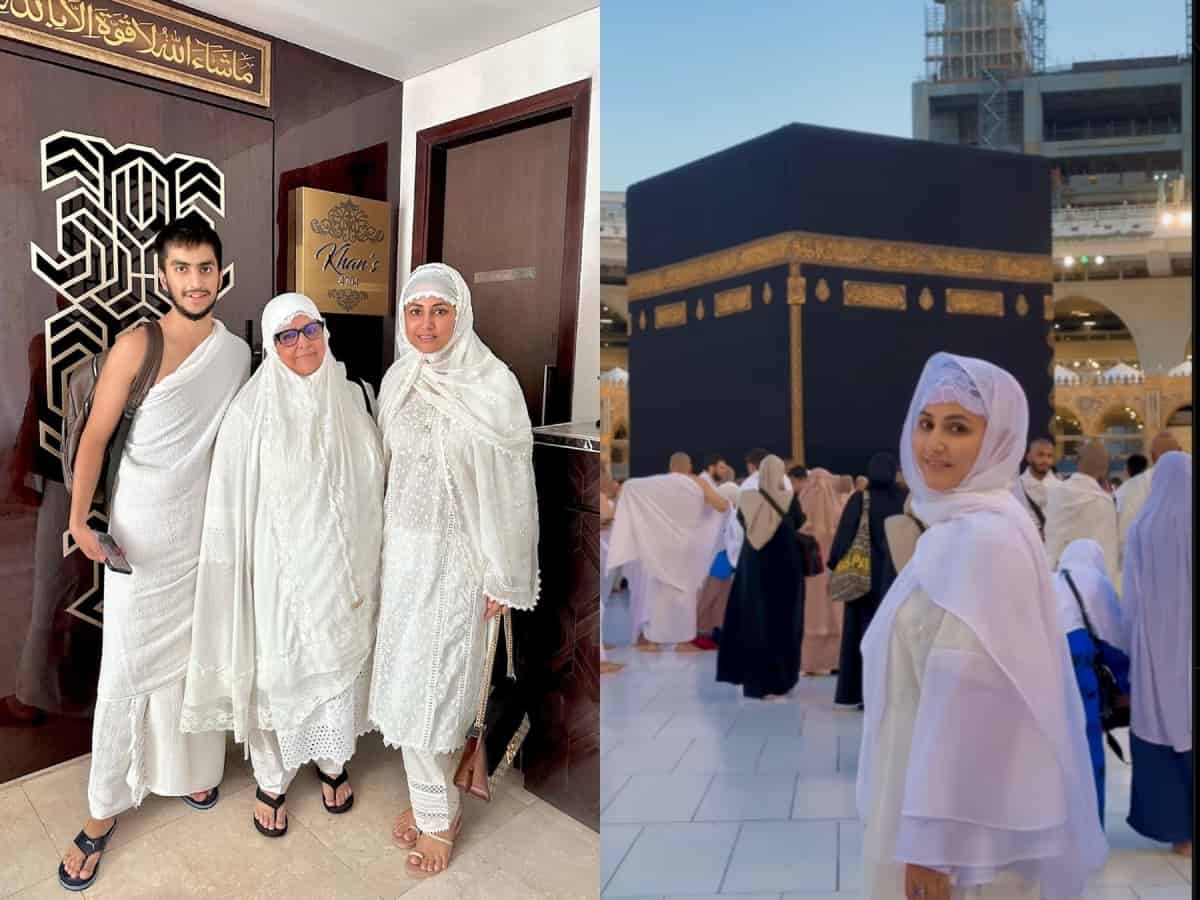 'Sudhar jao', 'quit acting', write netizens under Hina Khan's Umrah posts