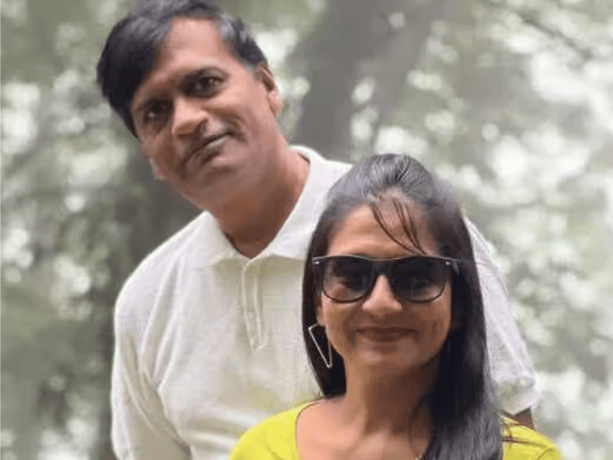 kiran patel and wife