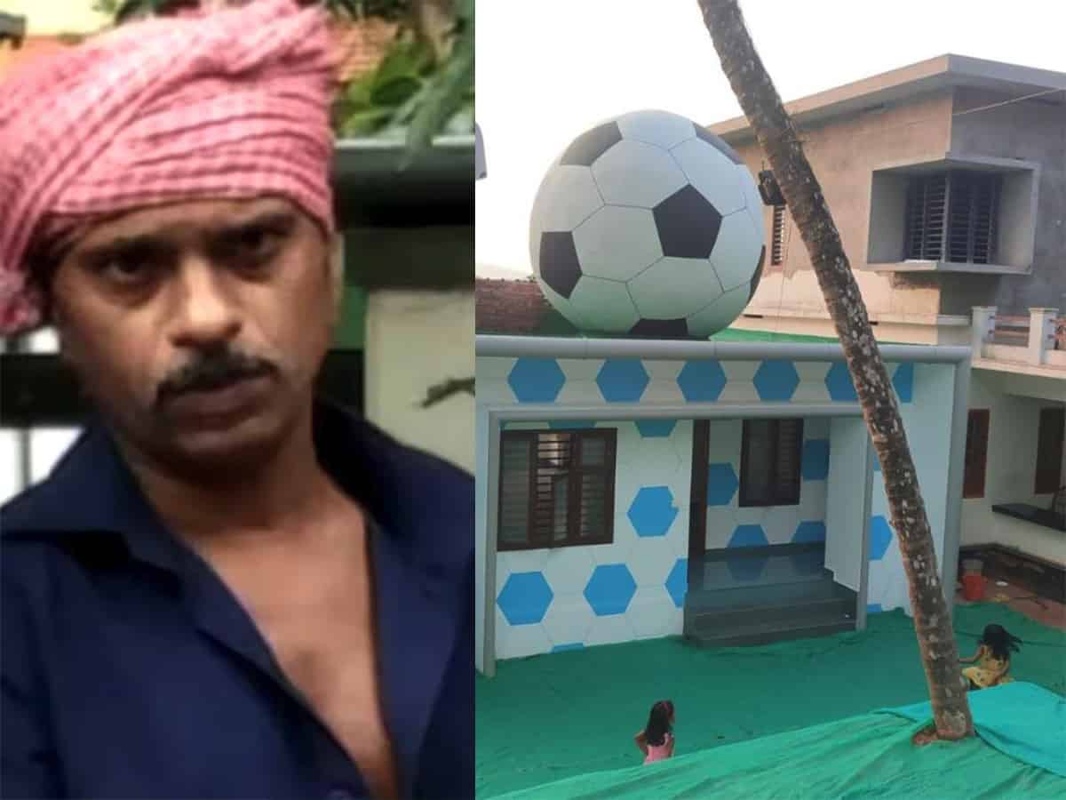 Video: UAE-based Indian bizman gifts Keralite farmer ‘Argentina football house’