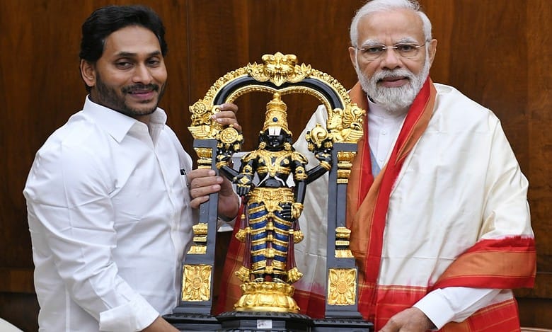 AP CM meets Modi, seeks special category status