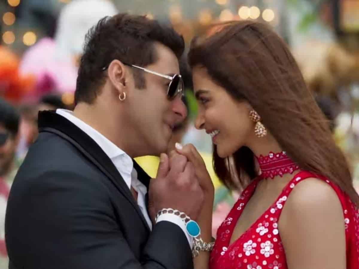 Salman Khan, Pooja Hegde tease fans with glimpse of peppy dance number 'Billi Billi'