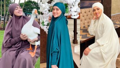 Mom-to-be Sana Khan's stunning abaya collection to try this Ramzan