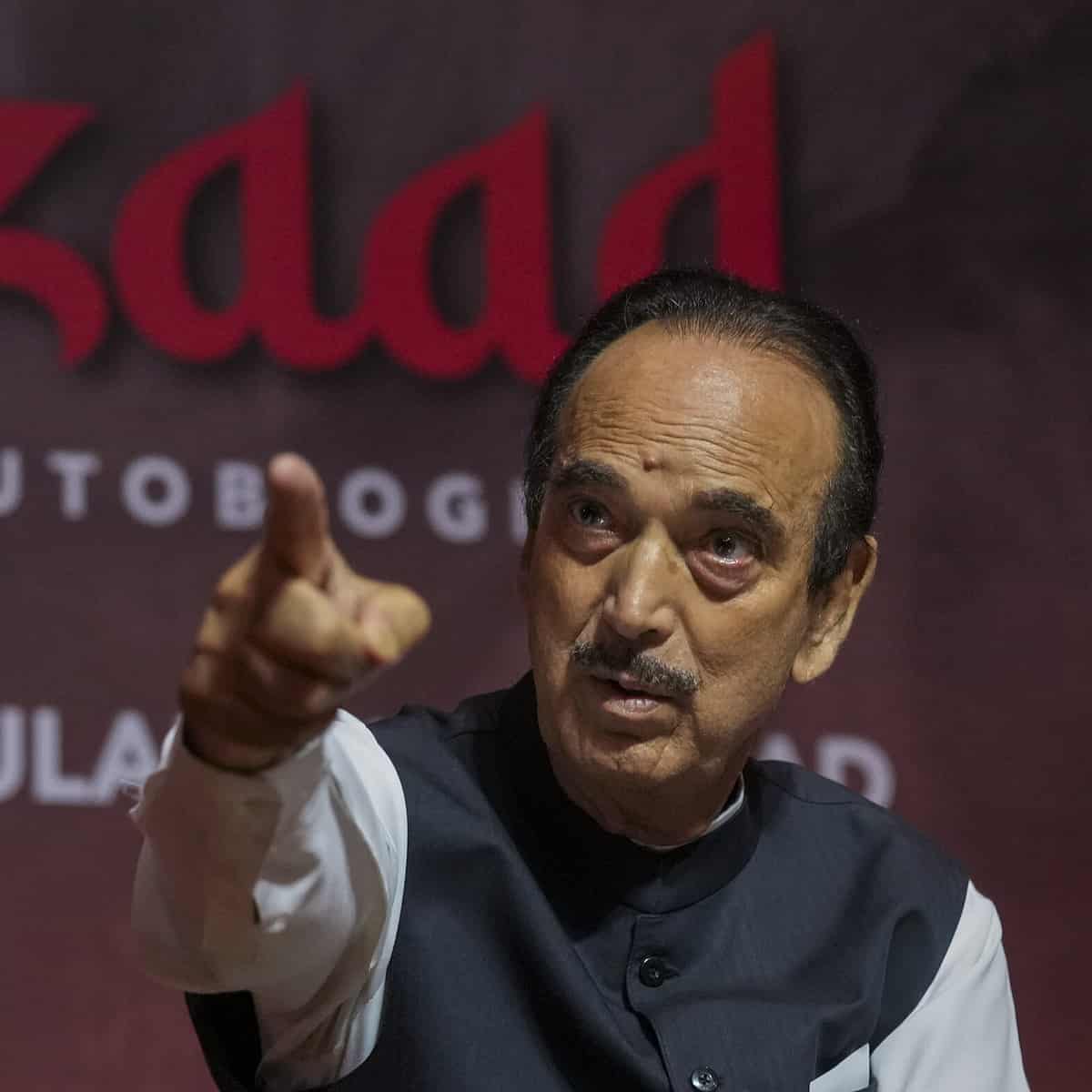 Ghulam Nabi Azad autobiography 'Azaad'