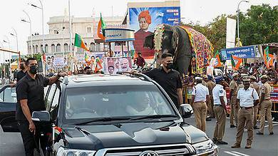 Prime Minister Narendra Modi in Chennai