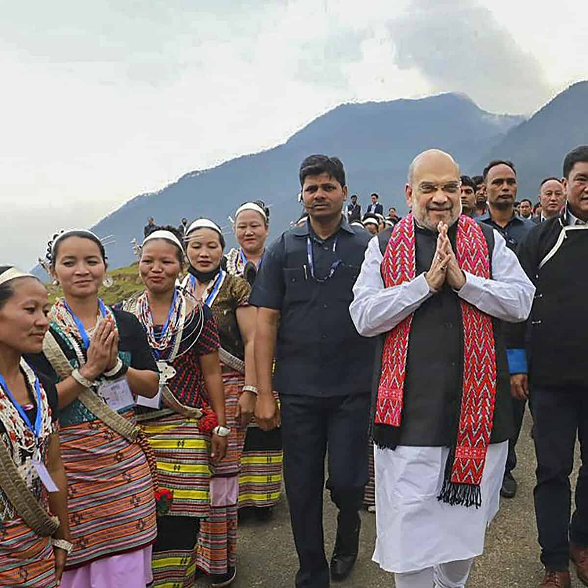 Union Home Minister Amit Shah in Arunachal Pradesh