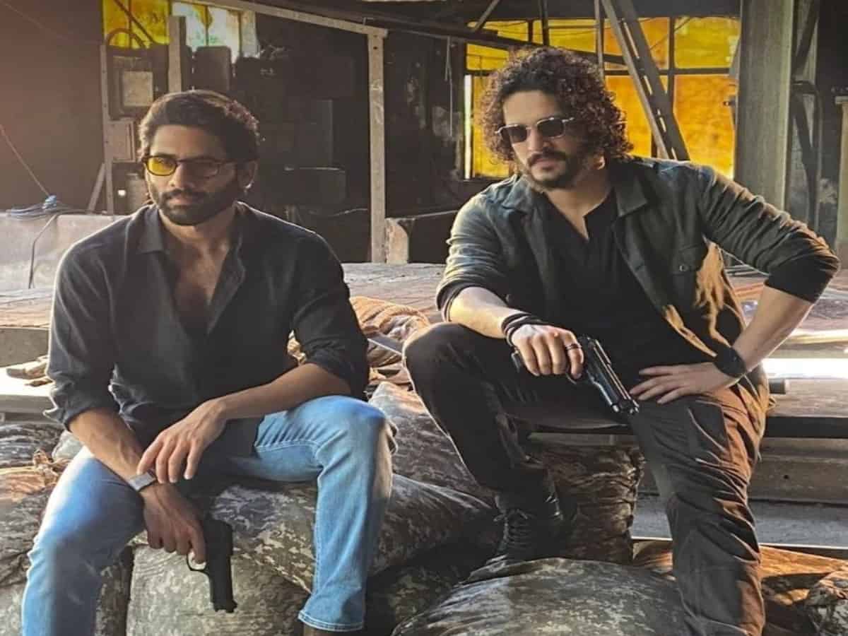 Akkineni brothers team up for rare interview