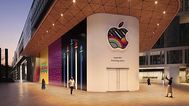 Apple reveals first glimpse of its grand India retail store in Mumbai