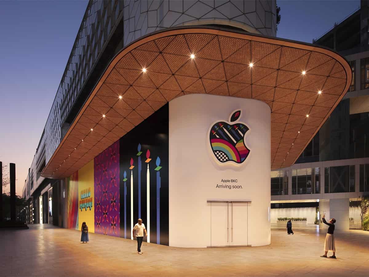 Apple reveals first glimpse of its grand India retail store in Mumbai