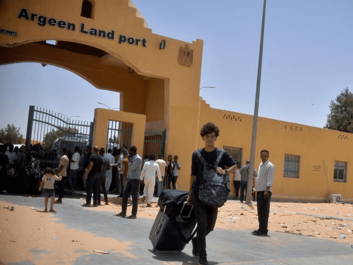 Egypt receives over 16,000 foreigners fleeing Sudan violence