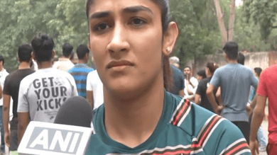 Will continue protest until accused is punished: Sangeeta Phogat