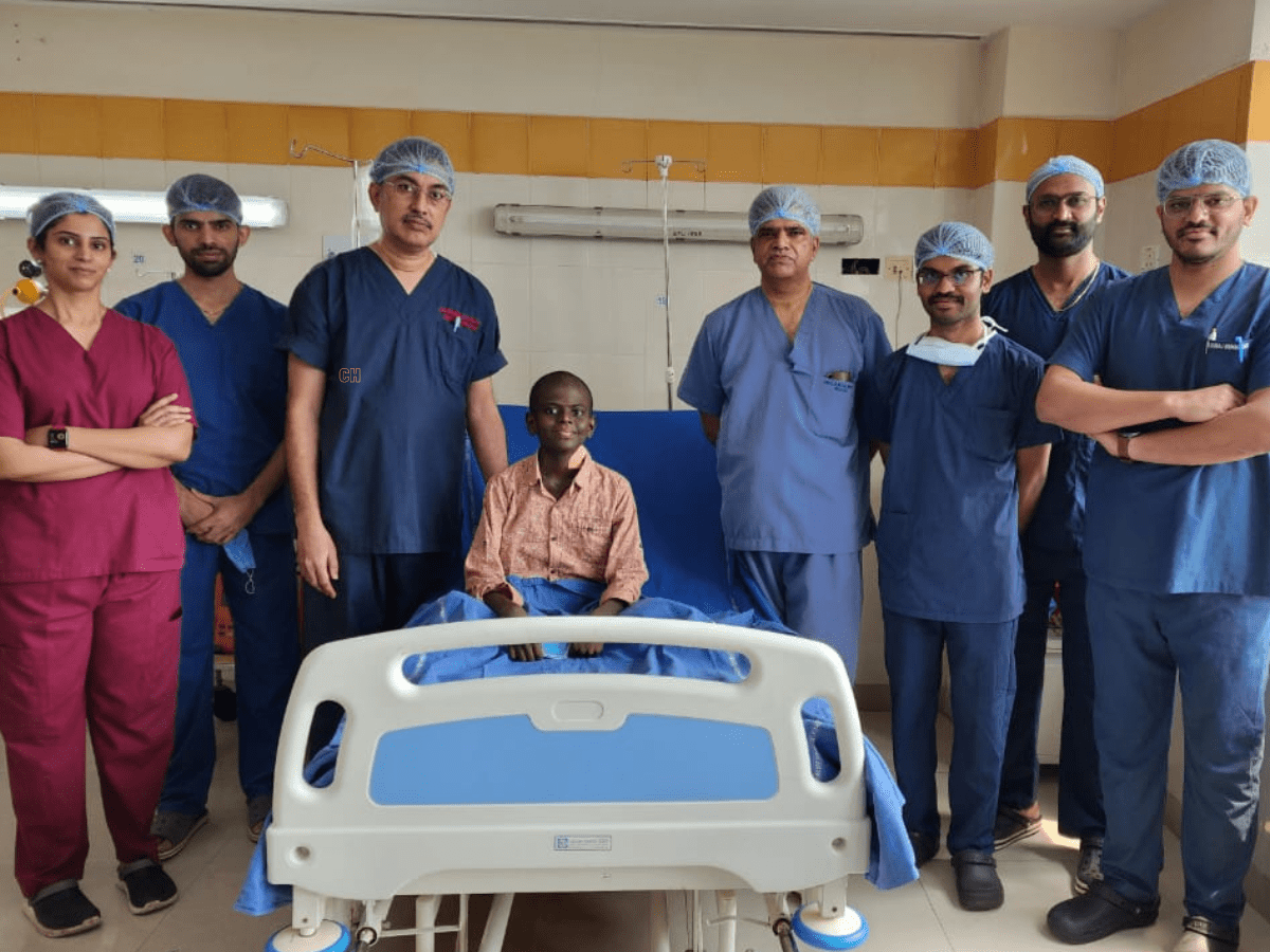 NIMS Urologists conduct rare pediatric renal transplant on a 12-year-old
