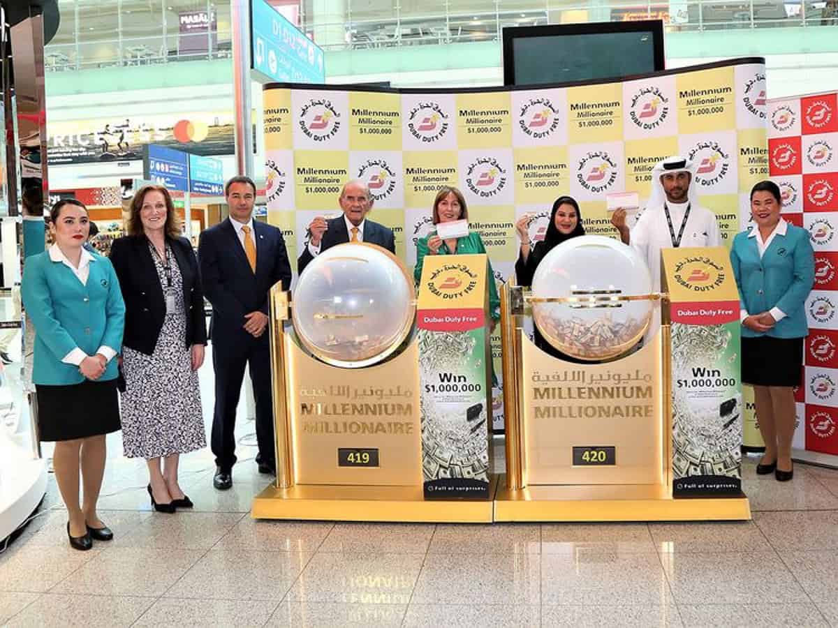 Saudi, Pakistani nationals win Rs 8 crore each in DDF draw