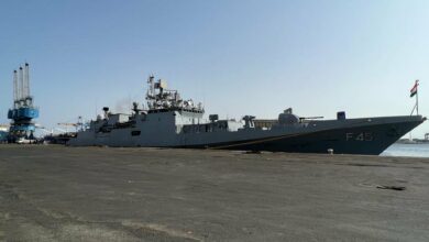 First batch of 278 stranded Indians evacuated from Sudan in naval ship