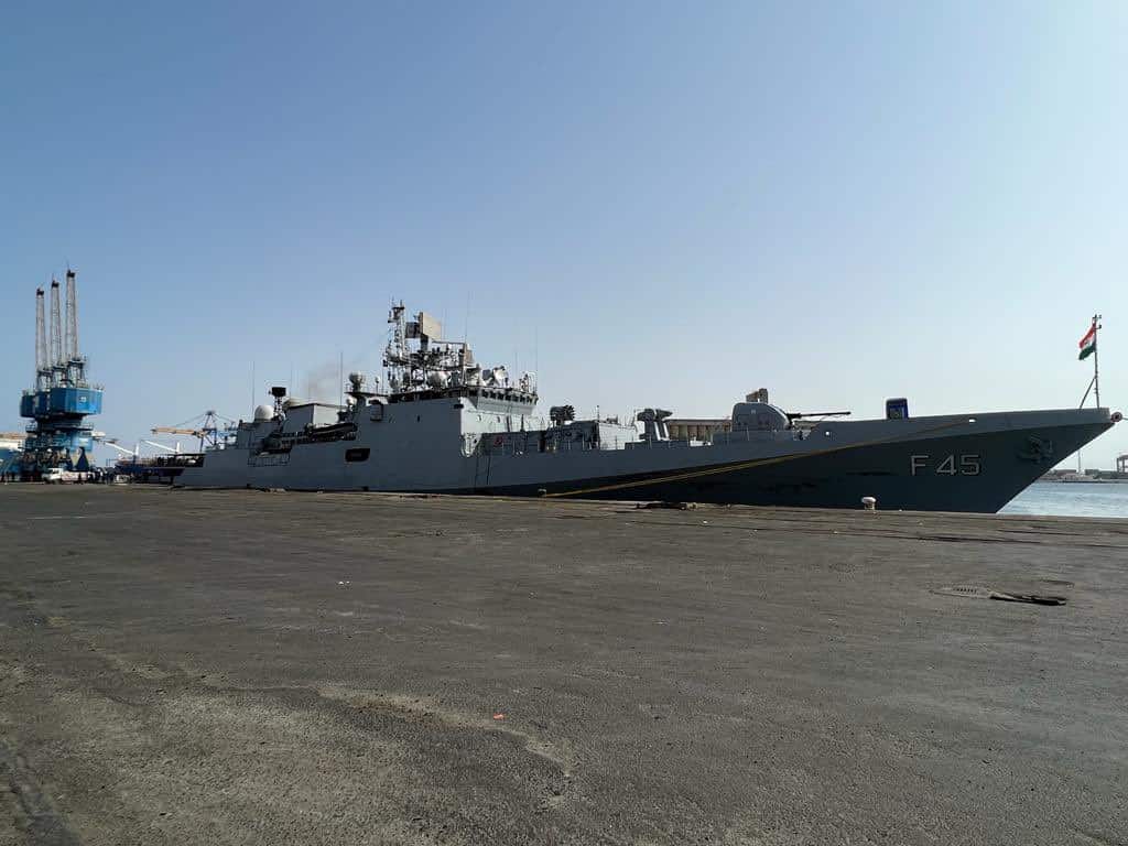 First batch of 278 stranded Indians evacuated from Sudan in naval ship