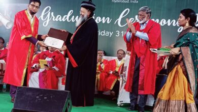 Prof  Siddiqui of MANUU gets Honoris Causa from HMI