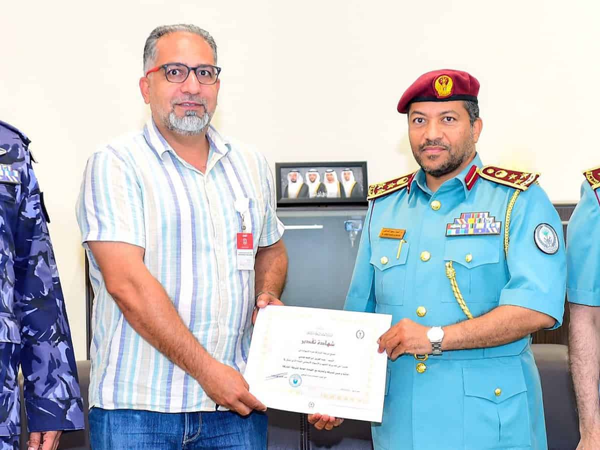 Sharjah: Iranian man honoured by police for returning wallet containing Dh150,000 cash