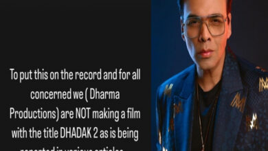 Karan Johar sets the record straight by denying making 'Dhadak 2'